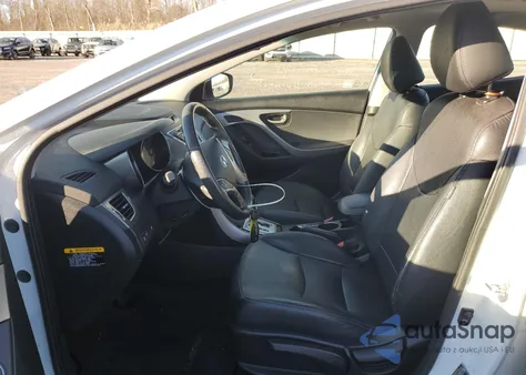 2012 Hyundai Elantra Gls from USA, damaged, VIN 5NPDH4AE2CH081490